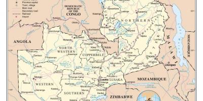 Zemljevid cesta zambi